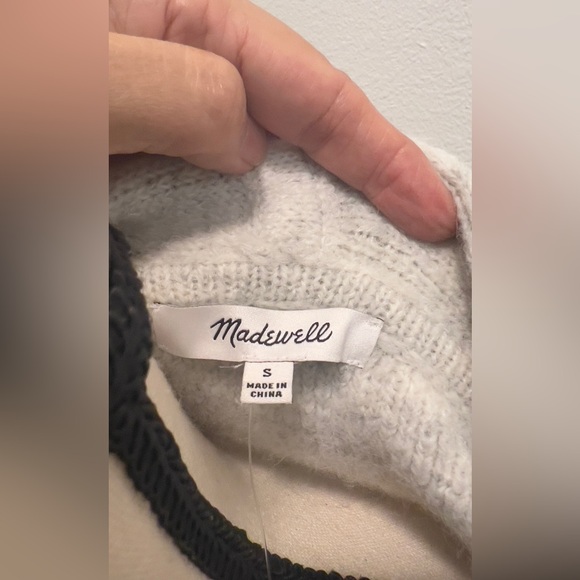 Brand new MADEWELL Glenridge Shawl-Collar
Sweater cardigan grey color size S - Picture 9 of 11